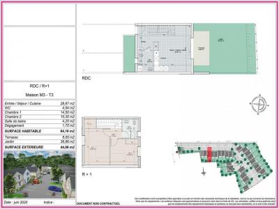 For rent Leves 3 rooms 64 m2 Eure et loir (28300) photo 2
