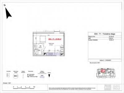 For rent Fleury-sur-orne 1 room 36 m2 Calvados (14123) photo 4