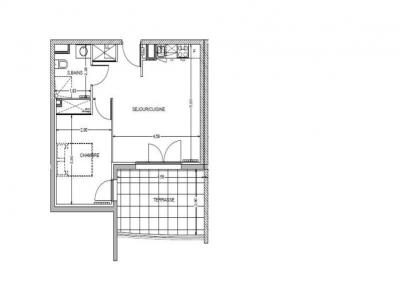 For rent Agde 2 rooms 41 m2 Herault (34300) photo 1