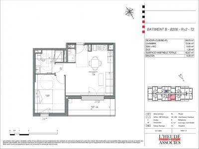 For rent Saran 2 rooms 43 m2 Loiret (45770) photo 2