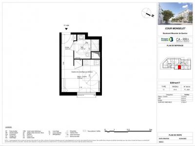 For rent Nantes 1 room 21 m2 Loire atlantique (44000) photo 1