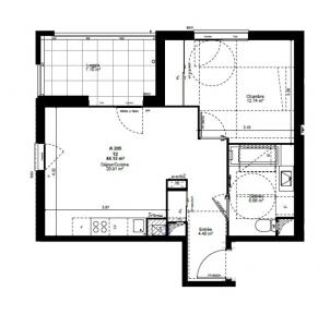 For rent Albertville 2 rooms 44 m2 Savoie (73200) photo 0