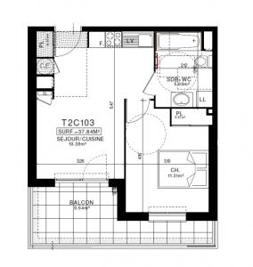 For rent Clermont-ferrand 2 rooms 37 m2 Puy de dome (63100) photo 1