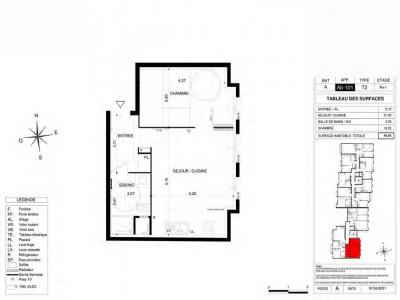 For rent Villiers-sur-marne 2 rooms 45 m2 Val de Marne (94350) photo 2