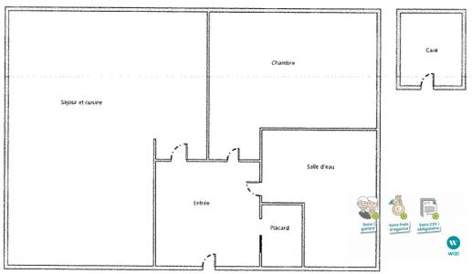 For rent Villers-les-nancy 2 rooms 35 m2 Meurthe et moselle (54600) photo 4