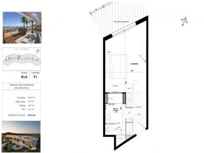 For sale Agde 1 room 32 m2 Herault (34300) photo 2