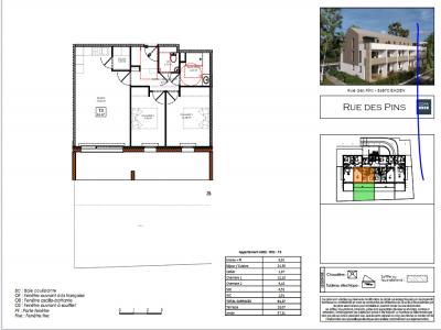 Annonce Vente 3 pices Appartement Baden 56