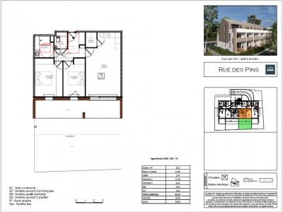 Annonce Vente 3 pices Appartement Baden 56