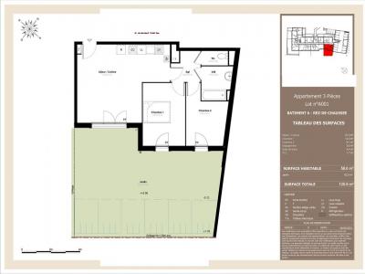 For rent Villabe 3 rooms 58 m2 Essonne (91100) photo 4