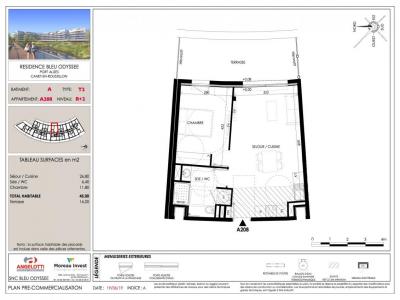 For rent Canet-en-roussillon 2 rooms 45 m2 Pyrenees orientales (66140) photo 1