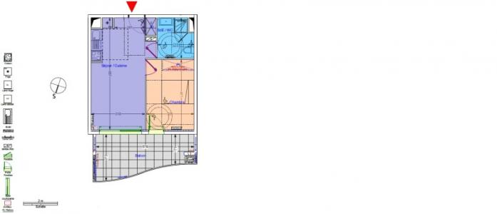 Annonce Location 2 pices Appartement Montpellier 34