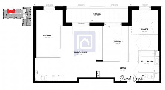 Annonce Vente 4 pices Appartement Auray 56