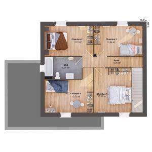 For sale Mezieres-en-drouais 7 rooms 126 m2 Eure et loir (28500) photo 3