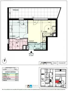 Annonce Location 2 pices Appartement Havre 76