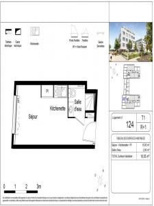 Louer Appartement 18 m2 Montpellier