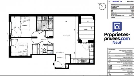 Acheter Appartement 66 m2 Lyon-3eme-arrondissement