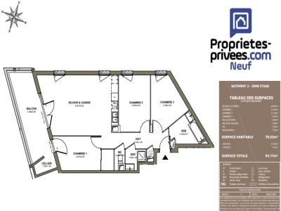 Acheter Appartement 78 m2 Villeurbanne
