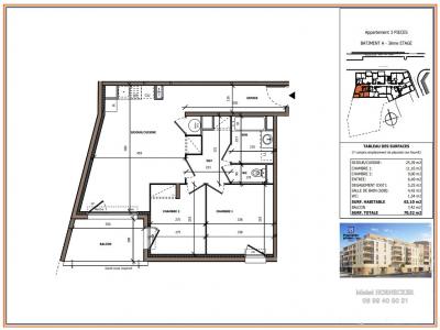 Annonce Vente 3 pices Appartement Beziers 34