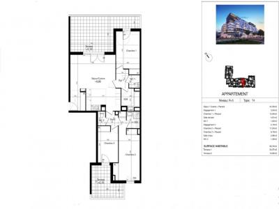 Annonce Vente 4 pices Appartement Beziers 34