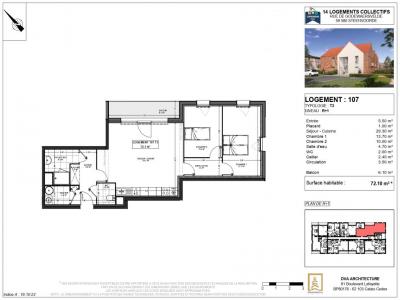 Annonce Vente 3 pices Appartement Steenvoorde 59