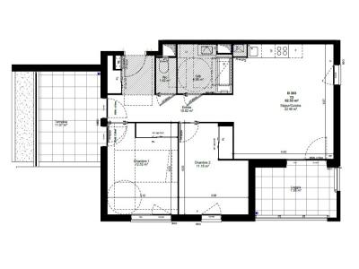 For rent Albertville 3 rooms 62 m2 Savoie (73200) photo 0