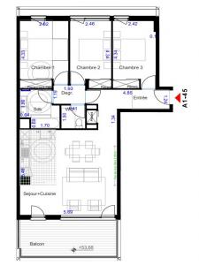 Annonce Location 4 pices Appartement Colombes 92