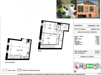 Annonce Location 3 pices Appartement Castanet-tolosan 31