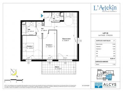 Louer Appartement 62 m2 Mulhouse