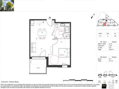 Annonce Location 2 pices Appartement Tours 37