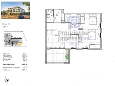 Annonce Vente 3 pices Appartement Beziers 34