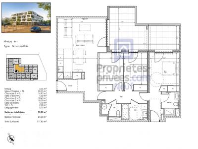 Annonce Vente 4 pices Appartement Beziers 34