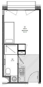For rent Lyon-8eme-arrondissement 1 room 19 m2 Rhone (69008) photo 1