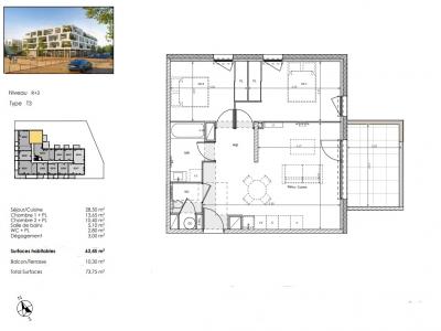 Annonce Vente 3 pices Appartement Beziers 34