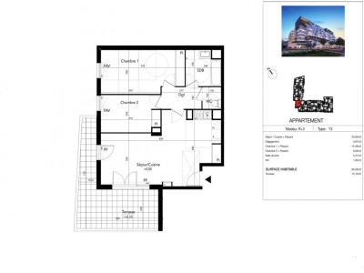 Annonce Vente 3 pices Appartement Beziers 34