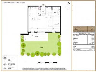 For rent Meylan 2 rooms 47 m2 Isere (38240) photo 2