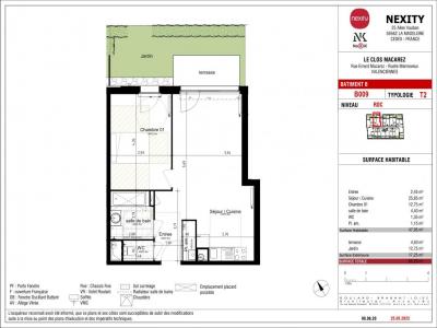 For rent Valenciennes 2 rooms 48 m2 Nord (59300) photo 1