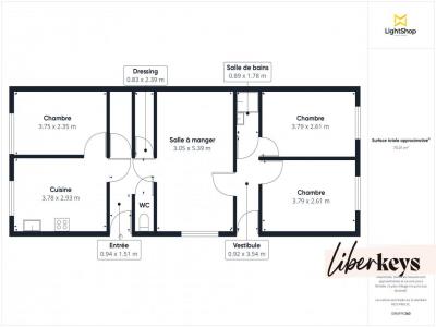 For sale Chatenay-malabry 4 rooms 68 m2 Hauts de Seine (92290) photo 4