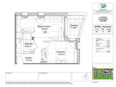 Louer Appartement 42 m2 Laxou