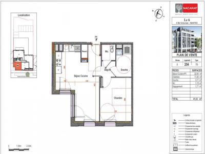 For rent Nantes 2 rooms 41 m2 Loire atlantique (44000) photo 1
