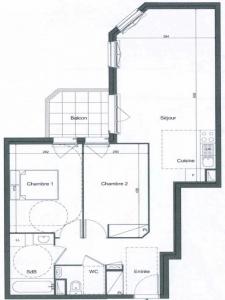 For sale Bougival 3 rooms 68 m2 Yvelines (78380) photo 2