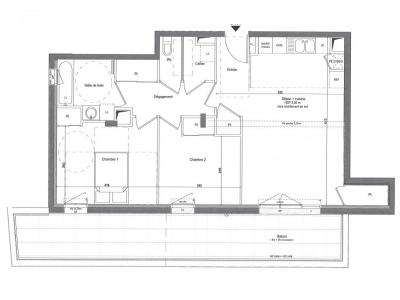 Louer Appartement 67 m2 Nantes