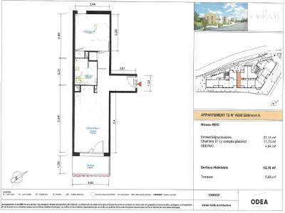 For rent Balaruc-les-bains 2 rooms 43 m2 Herault (34540) photo 1