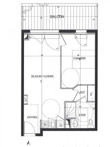 Annonce Location 2 pices Appartement Carquefou 44