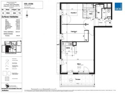 For rent Cesson-sevigne 3 rooms 65 m2 Ille et vilaine (35510) photo 4