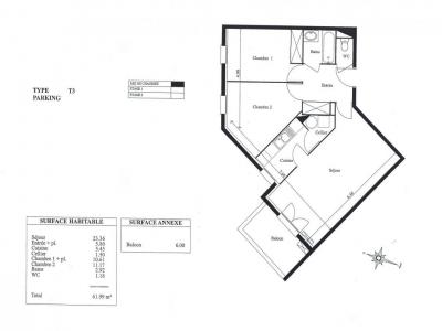 Annonce Vente 3 pices Appartement Belfort 90
