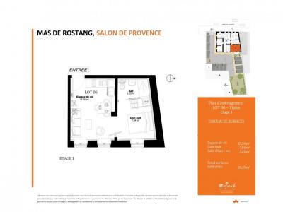 For rent Salon-de-provence 1 room 26 m2 Bouches du Rhone (13300) photo 2