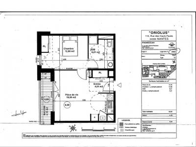 Annonce Location 2 pices Appartement Nantes 44