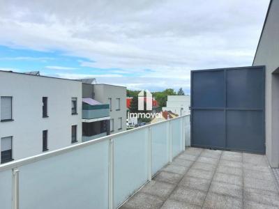 For rent Illkirch-graffenstaden 3 rooms 57 m2 Bas rhin (67400) photo 1
