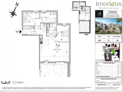 Annonce Vente 3 pices Appartement Perros-guirec 22