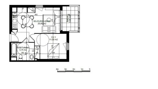 Annonce Location 2 pices Appartement Saint-priest 69